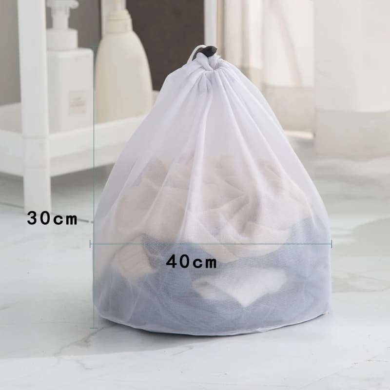 Grand sac à linge de lavage de grande taille, filet organisateur en maille, soutien-gorge sale, chau