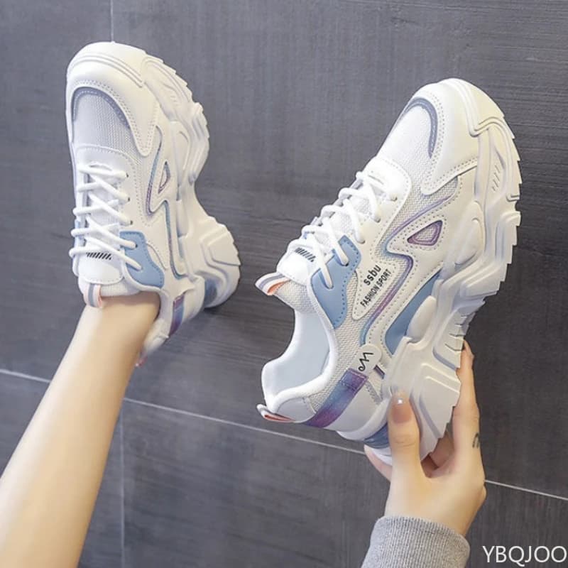 Chaussures pour femmes de grande taille, mode automne, respirantes, légères, décontractées, conforta