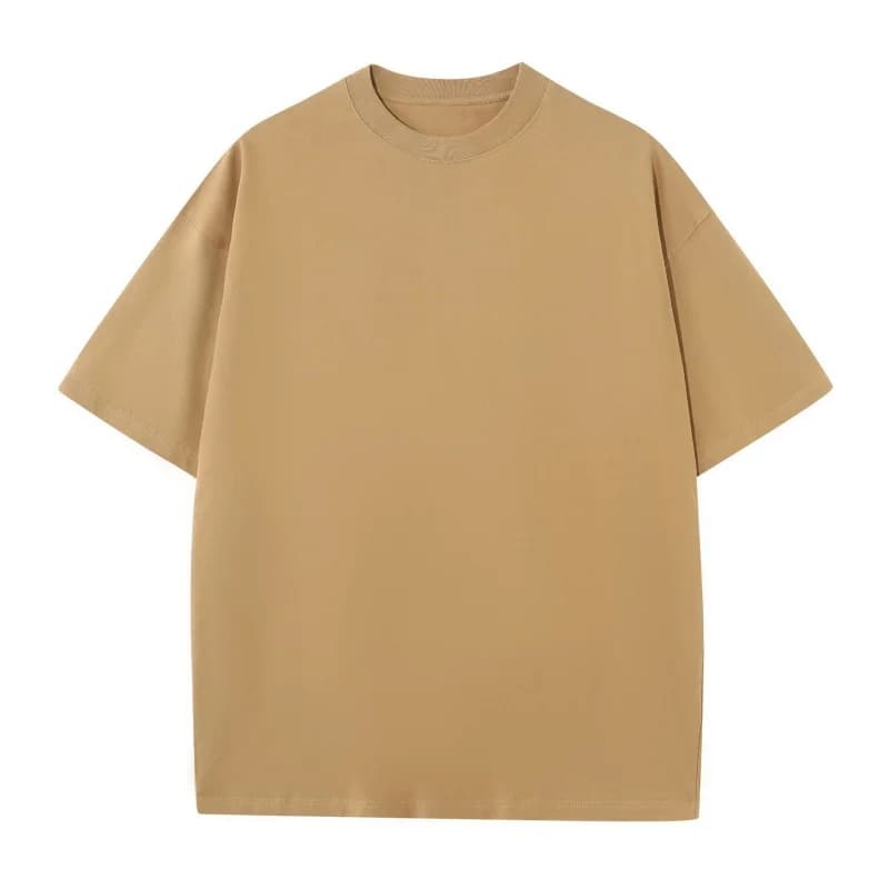230G M-5XL solide t-shirt 100% coton gymnastique Sport Fitness ample grande taille hommes à manches 