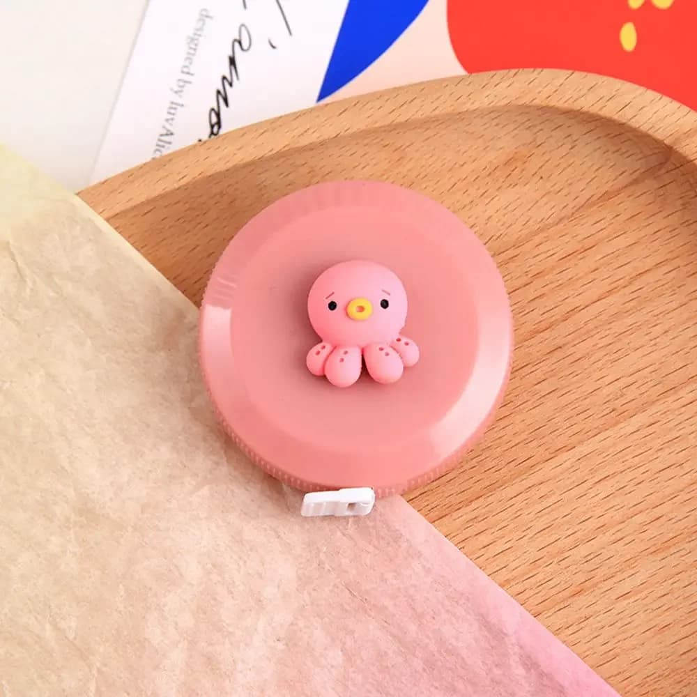 Mini ruban à mesurer rétractable portable, règle en cuir, règle recommandée pour les enfants, centim