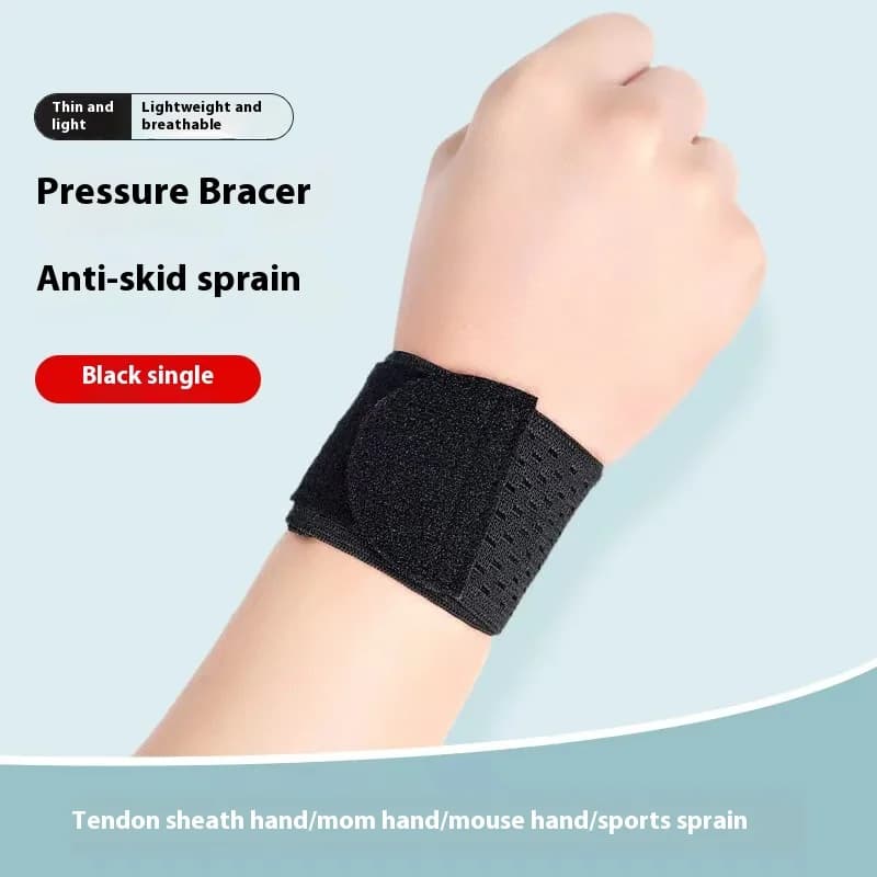 Protège-poignet de sport pour femmes avec gaine de tendon torsadé, badminton, basket-ball, fitness, 