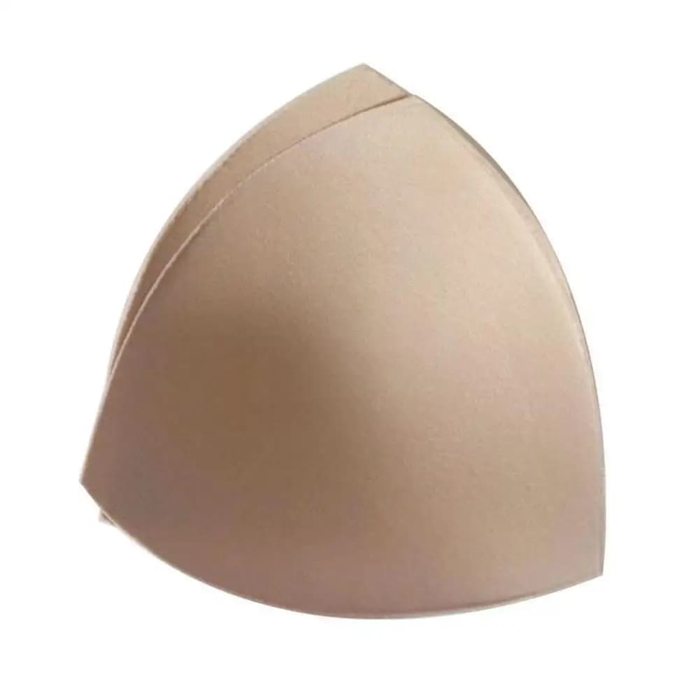 Rembourrage de poitrine de soutien-gorge de maillot de bain pour femmes, coussinets triangulaires en