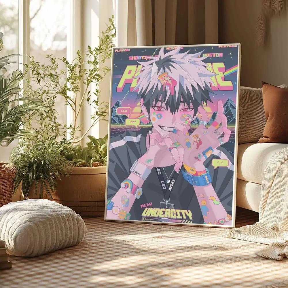 L-Link Click Nouvelle affiche d'anime, affiches pour chambre à coucher et salon, peintures sur toile