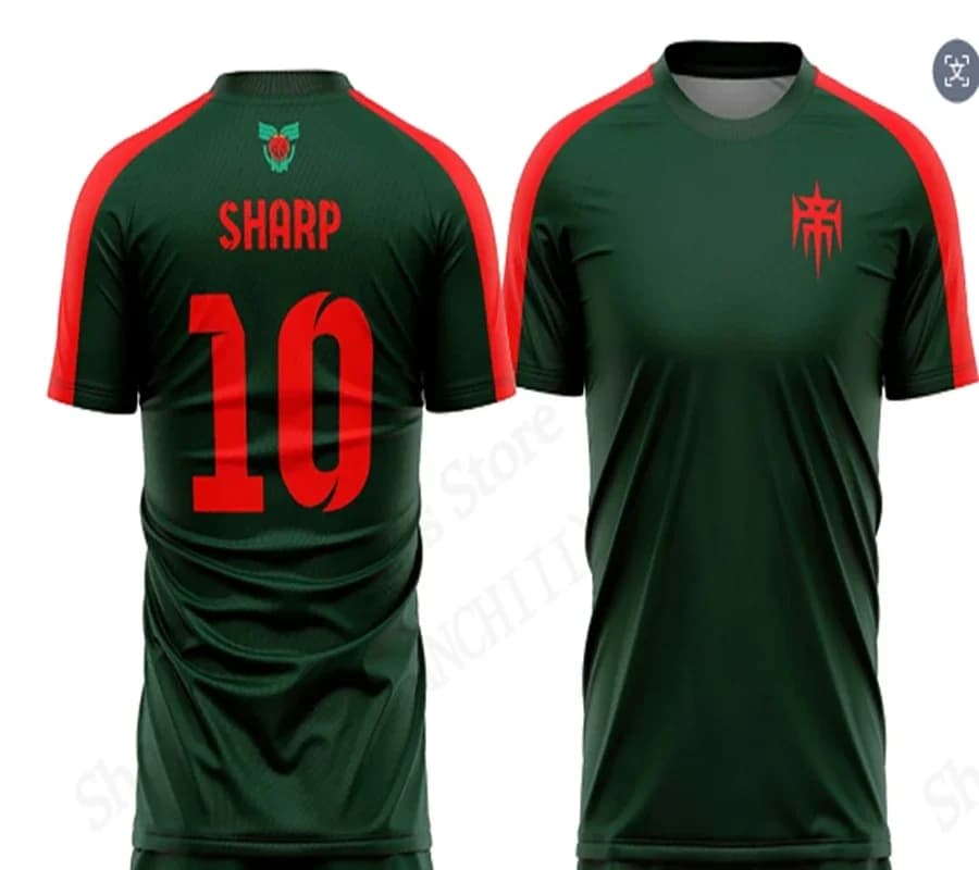 Kaio Football Jersey Anime Inazuma 11 Raimon Football 3d imprimé T-shirt hommes mode T-shirt à manch