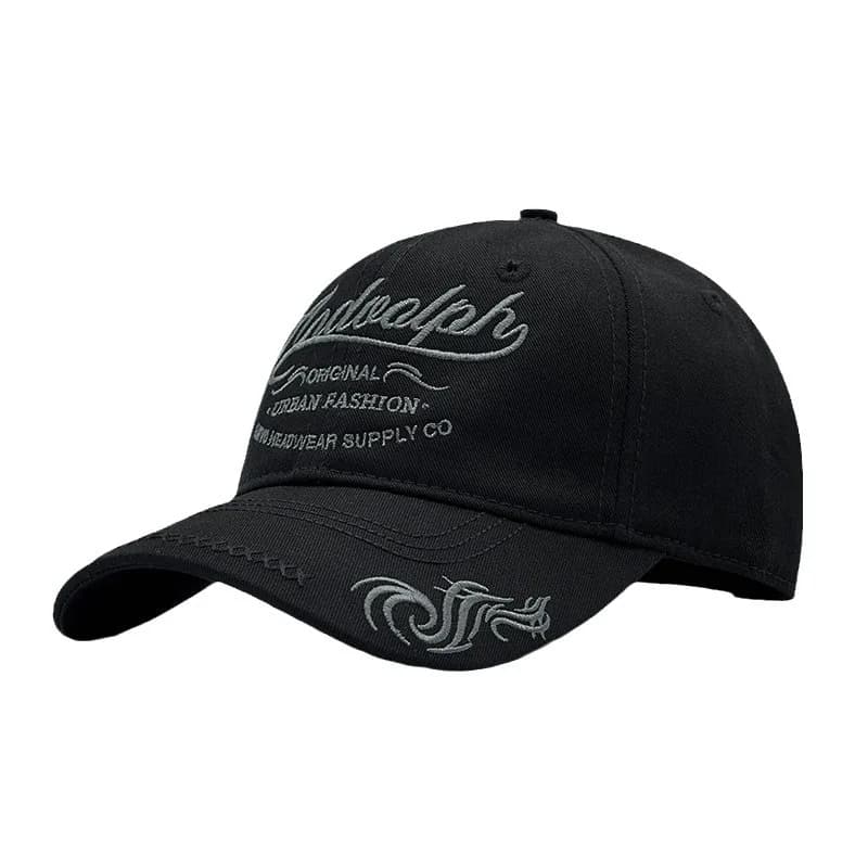 Casquette de Baseball grande taille pour hommes, 100 pour cent coton, capote souple, Style coréen, b