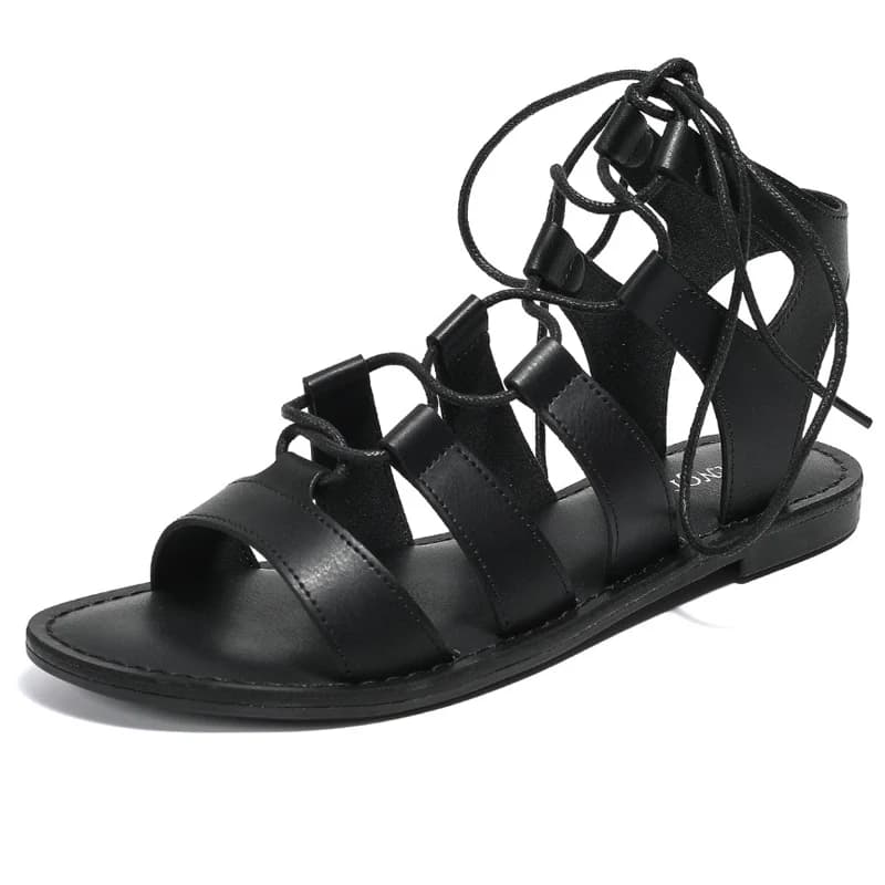 Sandales à Talons Hauts de 1cm et 1.3cm pour Femme, Chaussures Légères et Romaines, Confortables, So