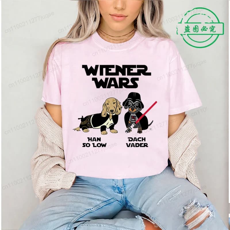 Drôle teckel teckel mignon chien Animal T-Shirt femmes mode d'été T-Shirt décontracté mode T-Shirt c