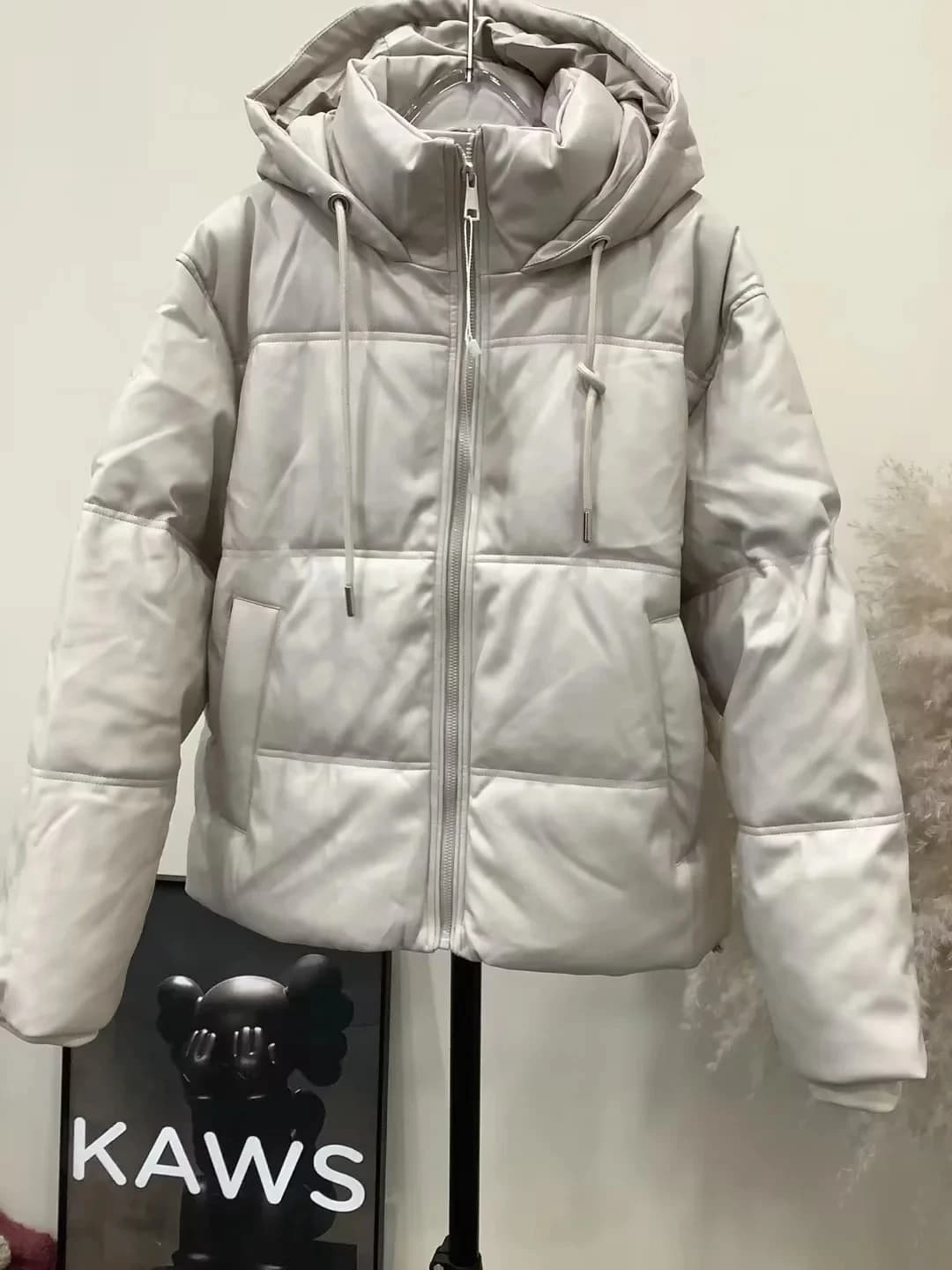 Manteau froid d'hiver pour femmes, vestes d'hiver pour femmes, Parkas chauds en cuir PU, manteau d'h