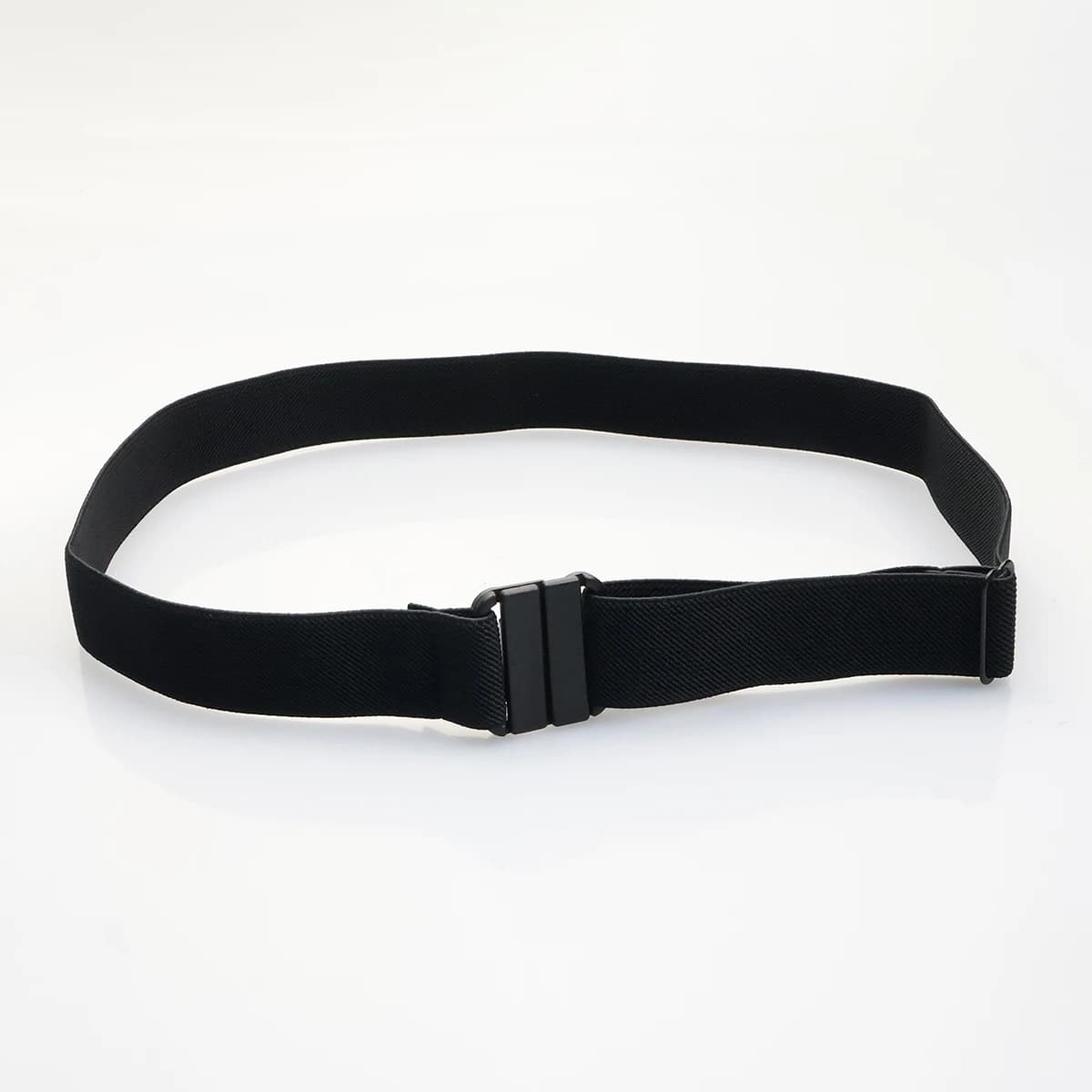 Ceinture élastique décontractée de couleur unie, Ultra légère, sans métal, longueur maximale 140cm