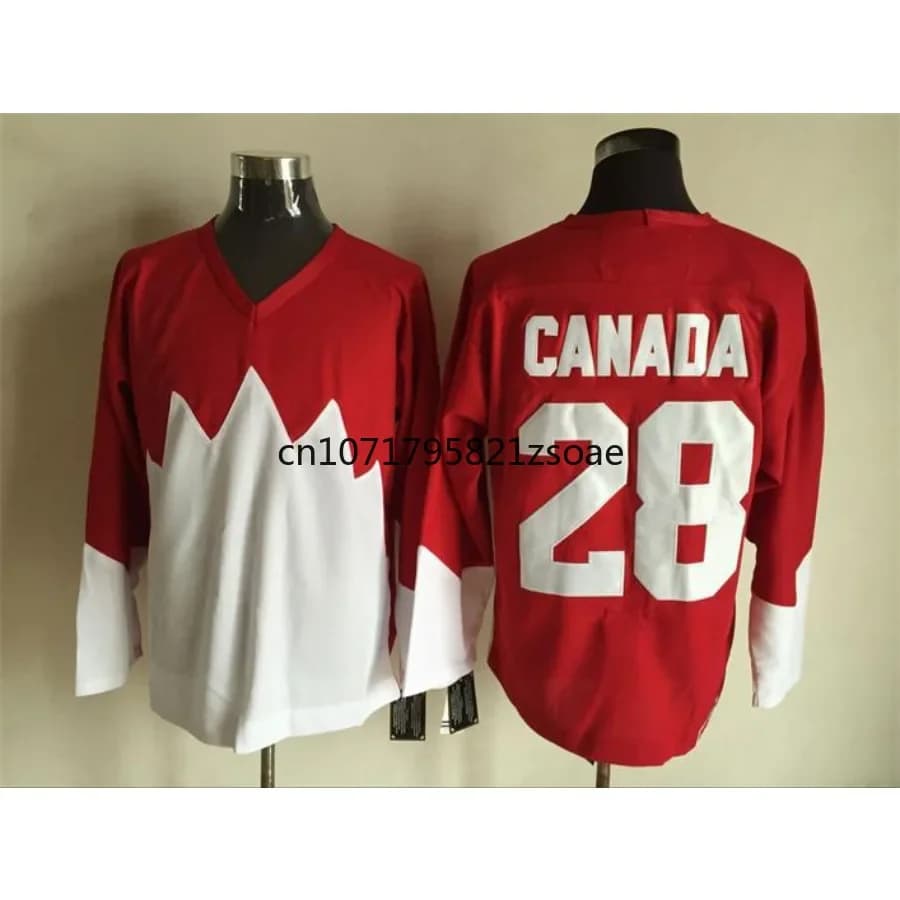 Maillot Bobby Clarke 1972 Équipe Canada Maillots de hockey sur glace 7 Maillot Phil Esposito 21 Mail