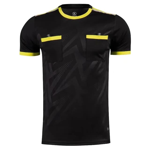 Ensemble de maillot de football professionnel pour hommes, uniforme d'arbitre de football, entraînem