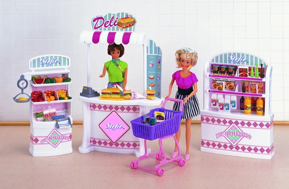 Accessoires de mode pour poupée princesse de 30cm, meubles de maison de poupée bjd, supermarché, jou