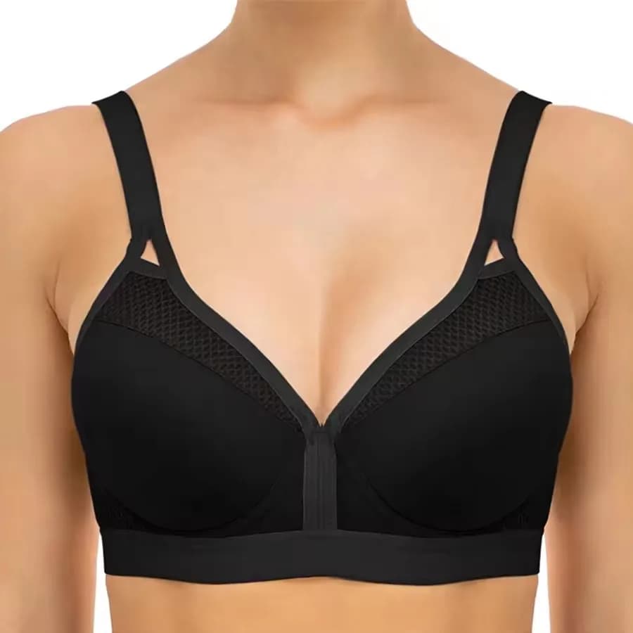 Soutien-gorge de sport grande taille pour femmes, contrôle de rebond à fort Impact, à armatures, vêt