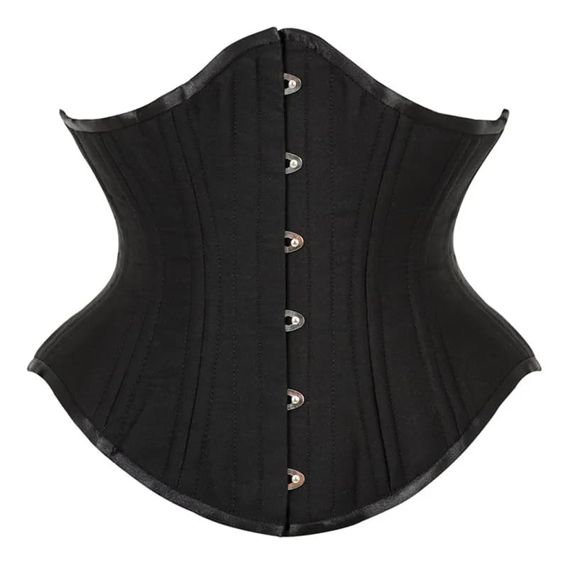 Corset gothique sous le buste pour femmes, cintré à la taille, bustier en forme de corps, lingerie s