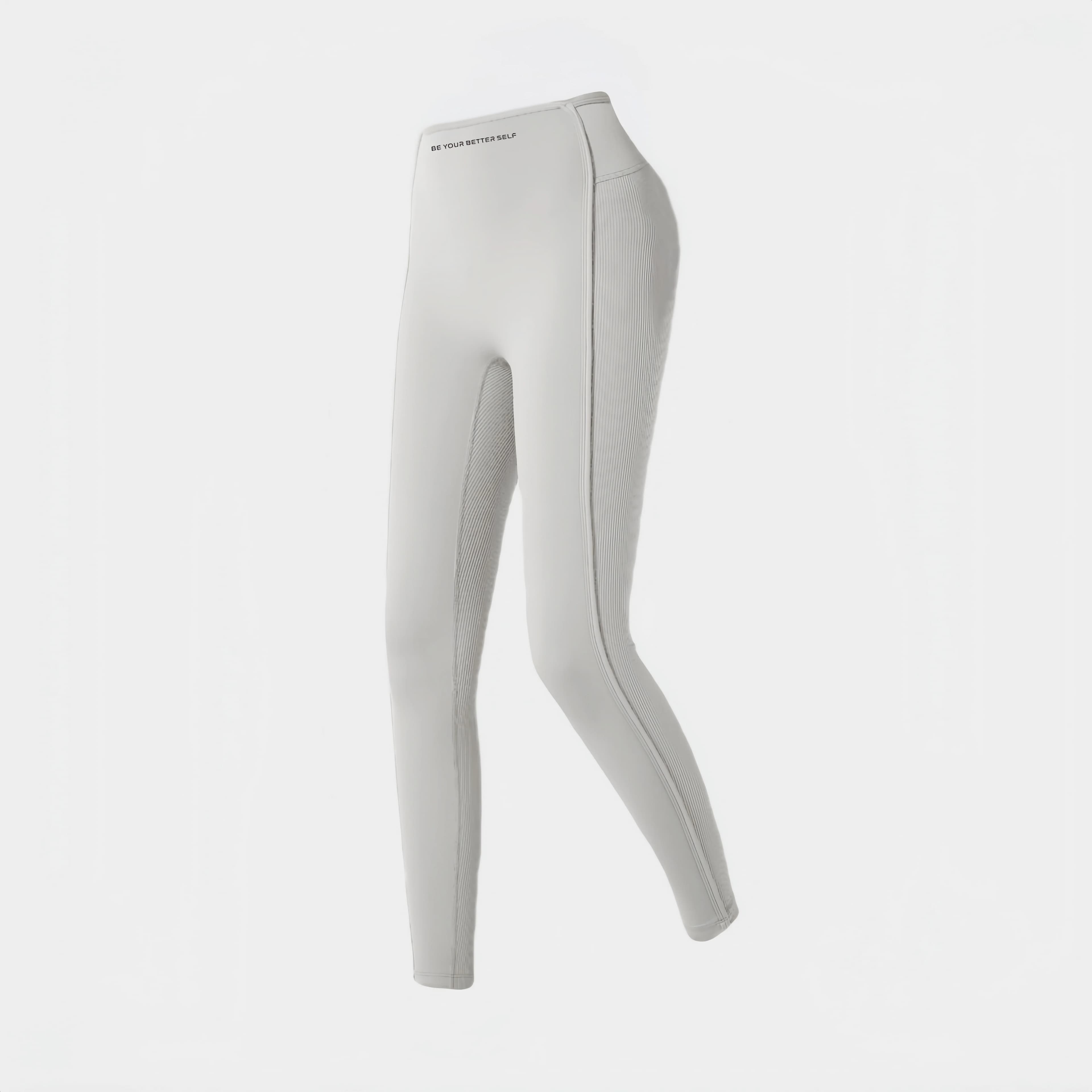 Leggings de yoga taille haute texturés en tissu Power Weave pour femme, effet sculptant et push-up, 
