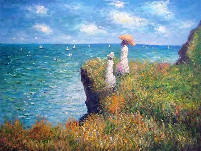 Collection d'art classique de Claude Monet, peintures sur toile, affiches et impressions, tableaux m
