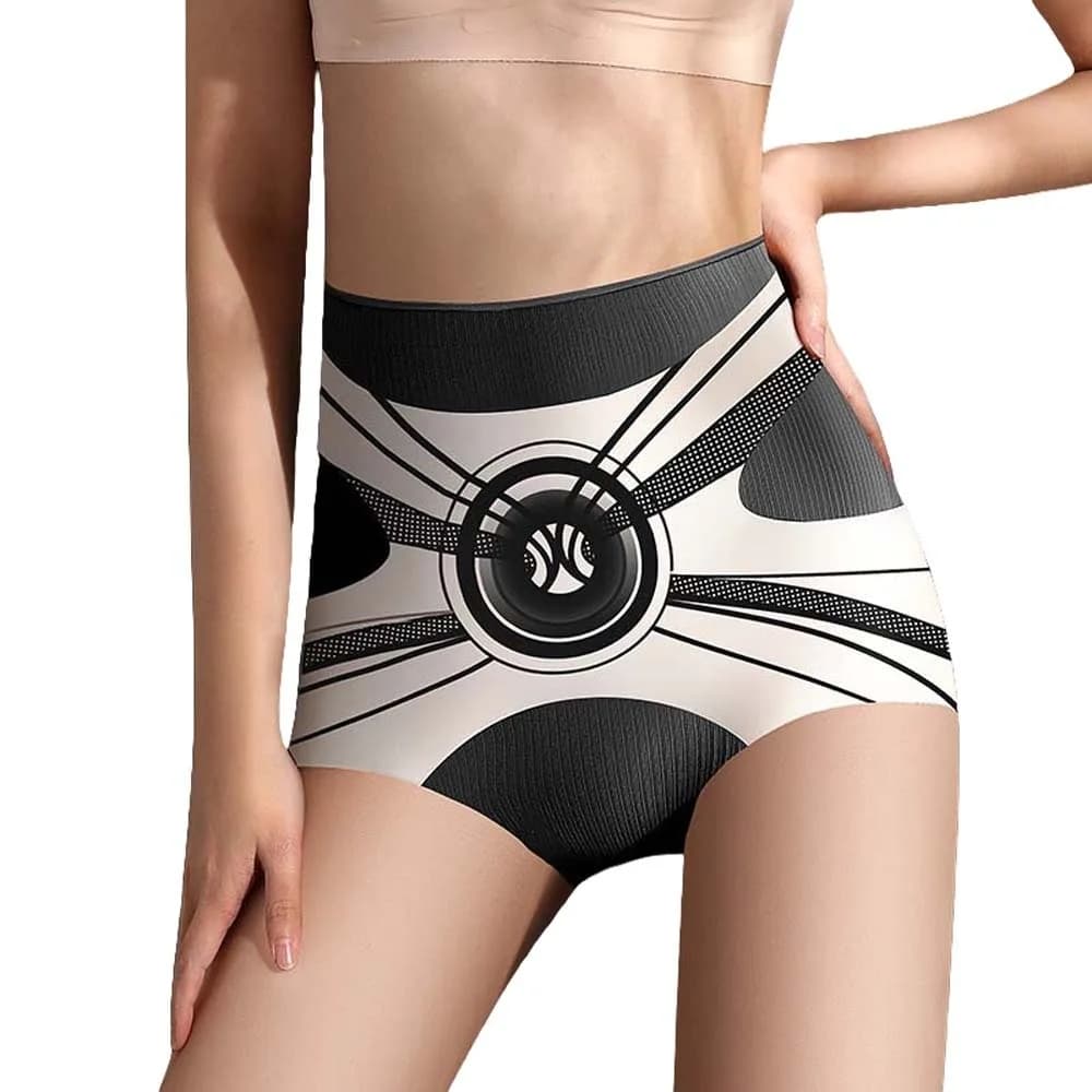 Taille haute sous-vêtements femmes bout à bout slips taille formateur ceinture culotte minceur caleç