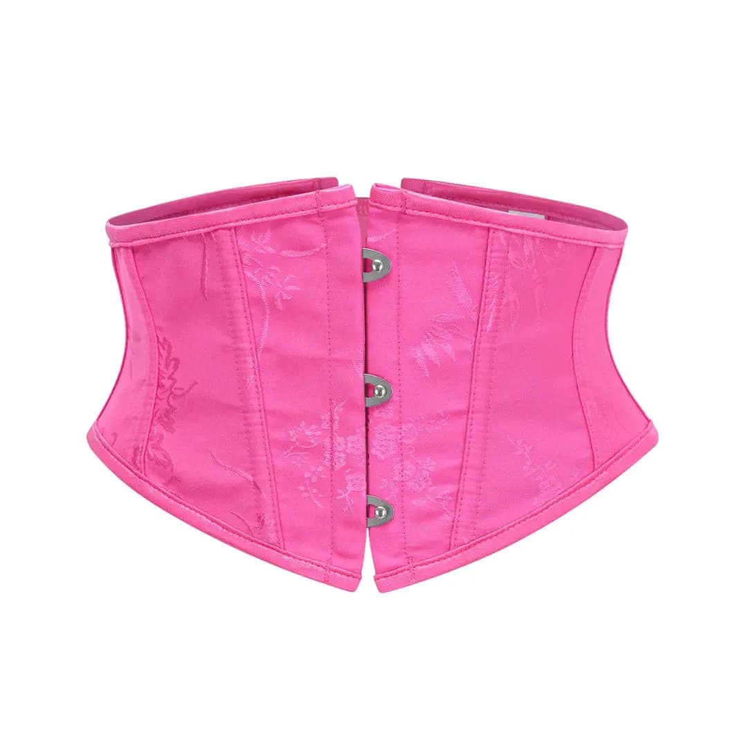 Corset jaune en jacquard à armatures, bustier sexy, ceinture de maintien de la taille, corset sous-p