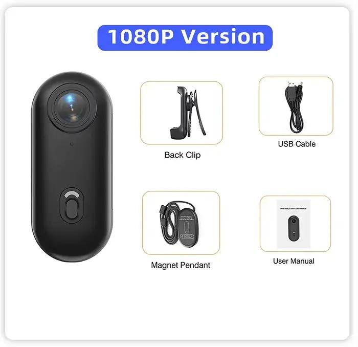 Mini caméra d'action 4K HD pour moto, légère, avec Wi-Fi, pour POV, sport routier, vélo, vlog et sui