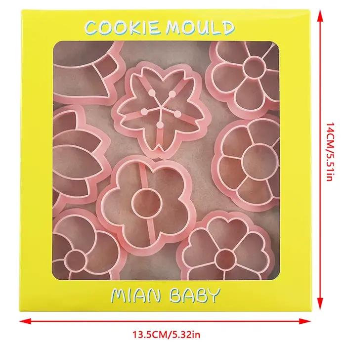 Kit de découpoirs à biscuits en forme d'animaux de dessin animé, moule à fondant, outils de décorati