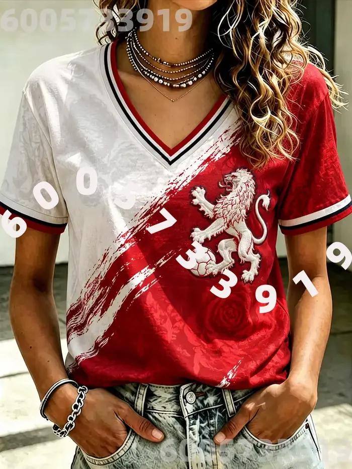 Maillot de football imprimé en 3D Nouvelle-Angleterre 2026, T-shirt assorti pour la famille, idéal p