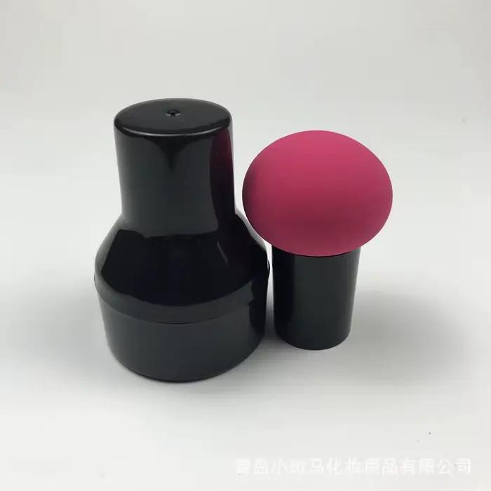 Éponge de maquillage en forme de champignon pour femme, houppette à poudre, éponge de fond de teint