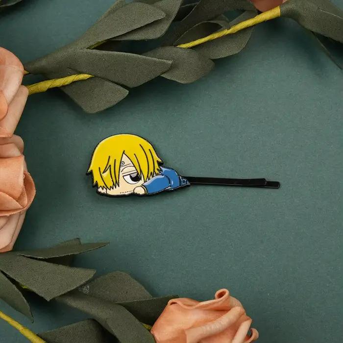 Pince à cheveux One Piece Luffy Roronoa Zoro, nouvelle collection, accessoire d'animation, design cr