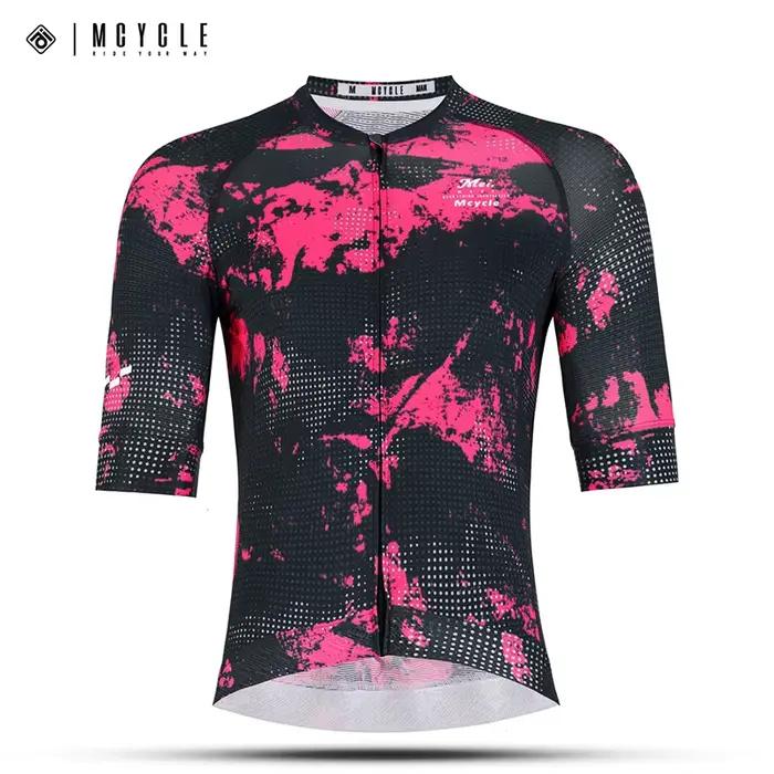 Cyclisme d'été Mcycle Maillot Anti-UV pour vélo de route, chemise respirante, séchage rapide, vête