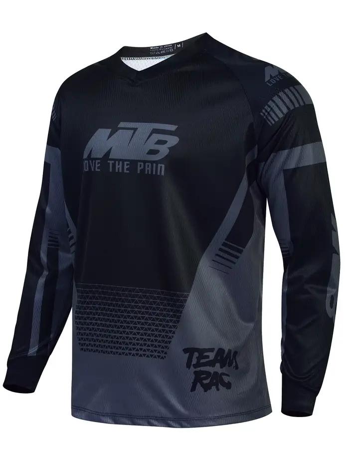 Maillot de descente vtt T-Shirt de vélo de montagne moto tout-terrain DH Polera maillot vtt chemise