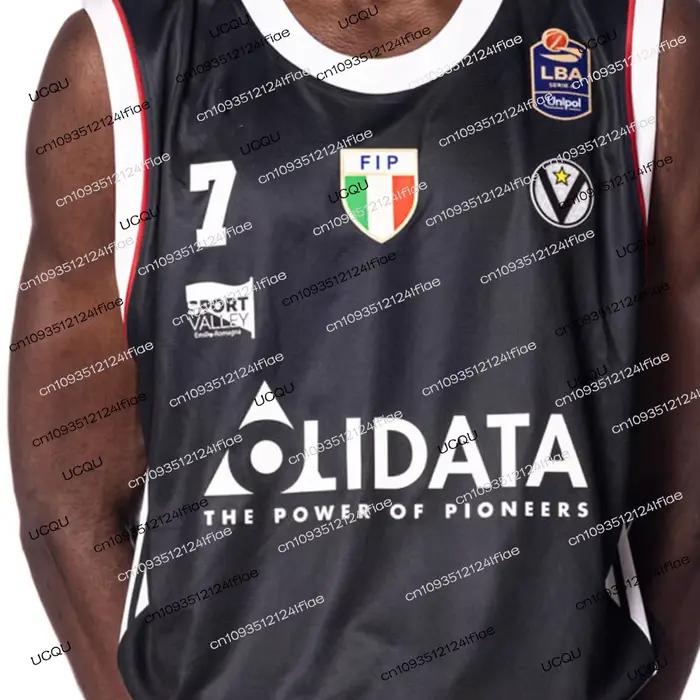 25/26 nouveau maillot de basket-ball Bologna Virtus gilet de sport de basket-ball pour hommes italie