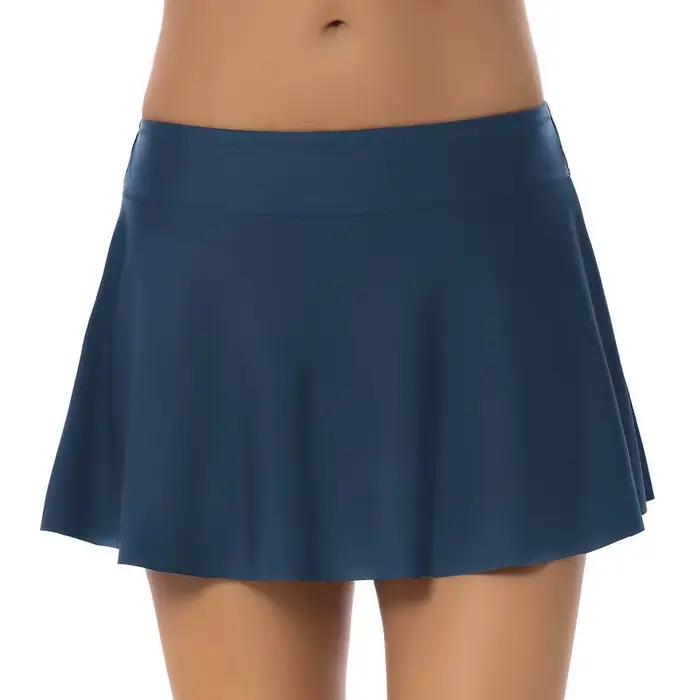 Maillot de bain Vintage avec culotte de sécurité, taille haute/moyenne, bas de Bikini, Tankini, gran