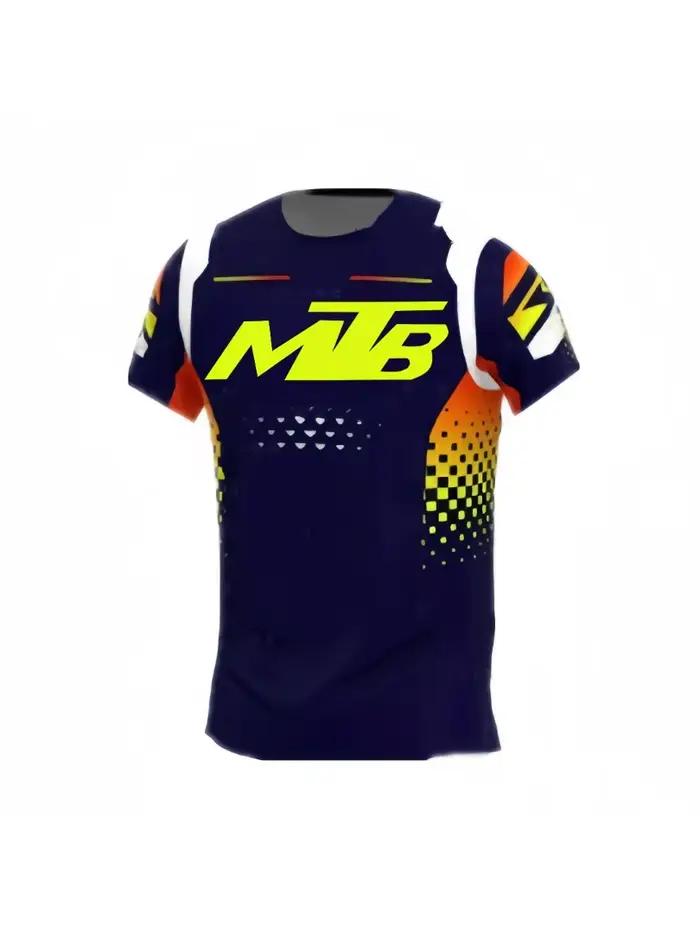 Maillot de moto descente VTT chemises vtt hors route DH maillot de moto Motocross vêtements de Sport