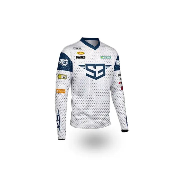 2025 S3 équipe Bmx moto enduro maillot de motocross vtt MX maillot de cyclisme vélo DH maillot vélo