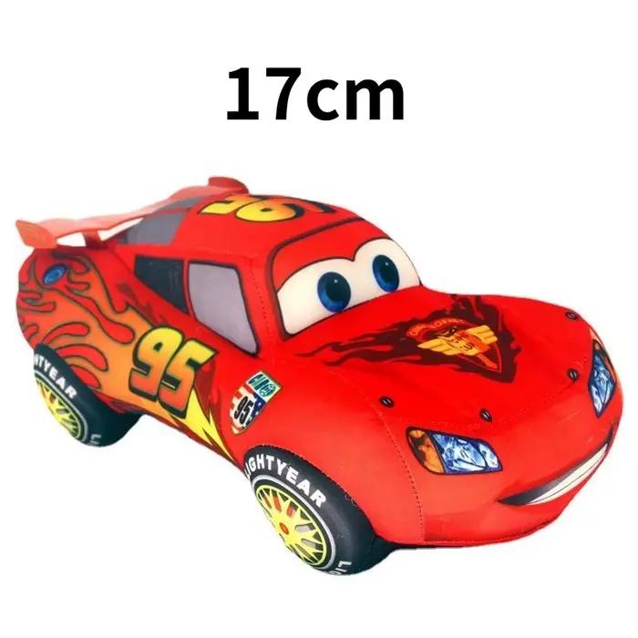 Peluche Disney Pixar Cars 3 Lightning McQueen de 17-25 cm | Coussin en peluche doux McQueen rouge 95
