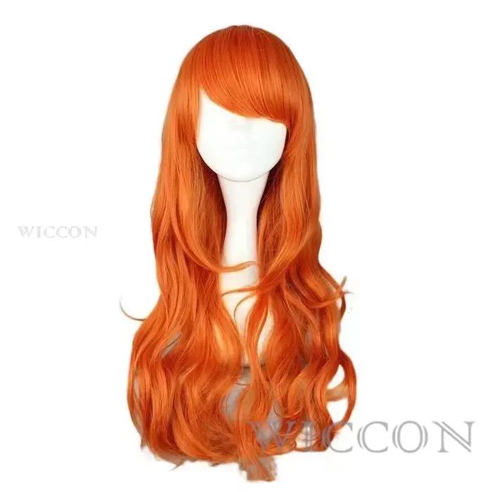 Costume de Cosplay Nami Anime pour Femme Adulte, Perruque, Maillot de Bain, Bikinis d'Été, Jupe, Tube, Y, Sexy, Kawaii, ixde Carnaval, Trempé