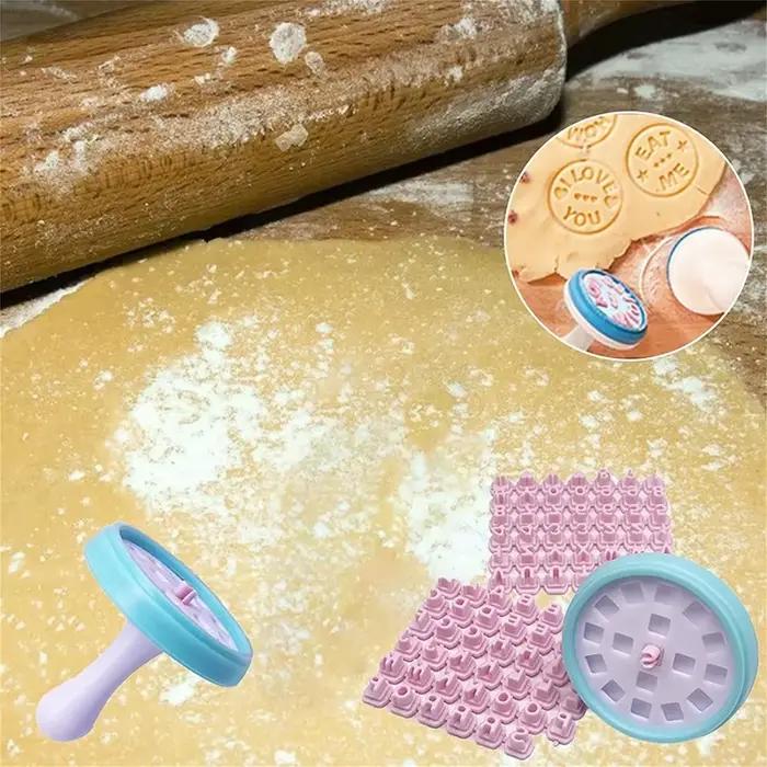 Tampon à biscuits avec chiffres et lettres, coupe-Fondant, outil de bricolage, moule à lettres personnalisé, outils de décoration de gâteaux, moule de pâtisserie