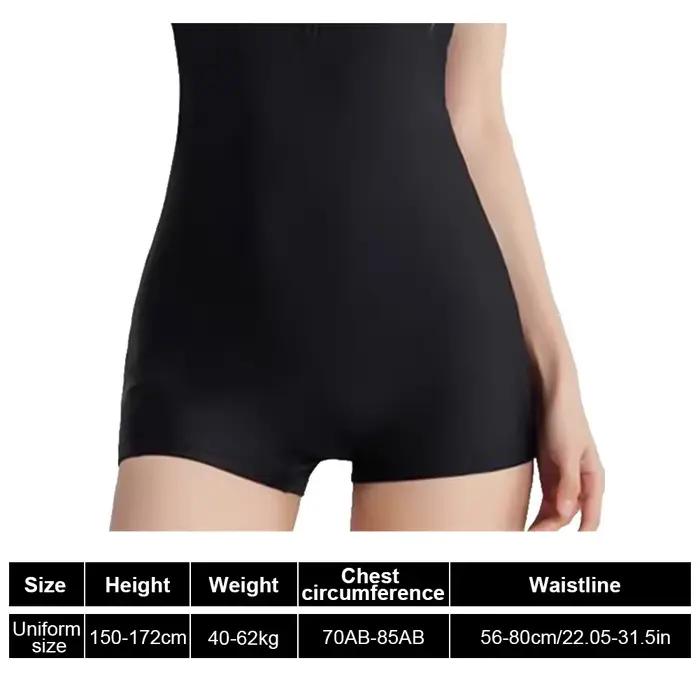 Maillot de bain une pièce à manches courtes pour femmes