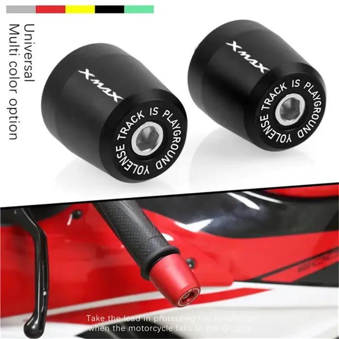 Capuchon d'extrémité de guidon de moto, couvercle de contrepoids coulissant, poignées de guidon, Yamaha XMax, X-Max, 125, 250, 300, 400