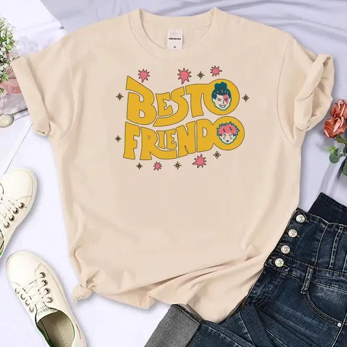 T-shirt femme anime t-shirt fille vêtements streetwear japonais