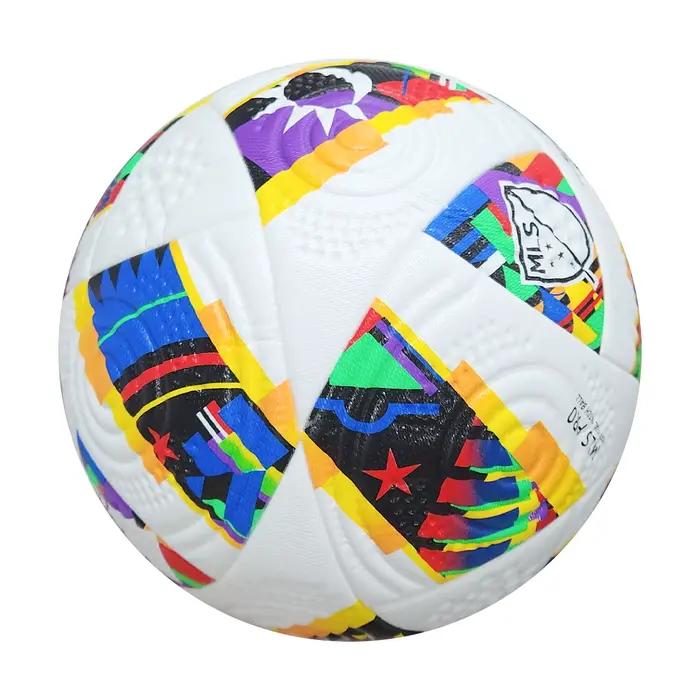 Ballon de football professionnel pour matchs sportifs en plein air, ballons de haute qualité en PU, entraînement sans couture, football standard taille 5 taille 4