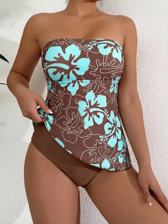 Robe de style bohème Cikini avec bretelles, jupe longue, maillot de bain d'été pour la plage, maillot de bain pour femmes