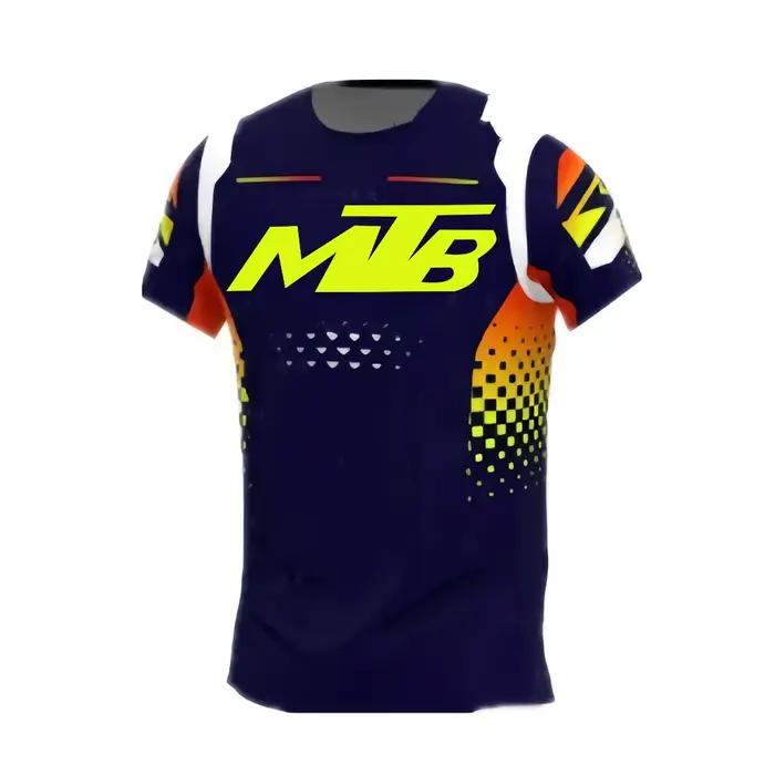 Maillot de moto descente VTT chemises vtt hors route DH maillot de moto Motocross vêtements de Sport vêtements maillot de cyclisme