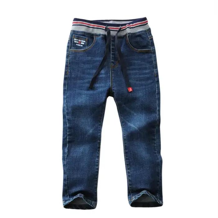 Jeans pour garçons, vêtements Design de marque printemps/automne pour tout-petits, pantalons en Denim à taille élastique pour enfants de 3 à 14 ans, 2022
