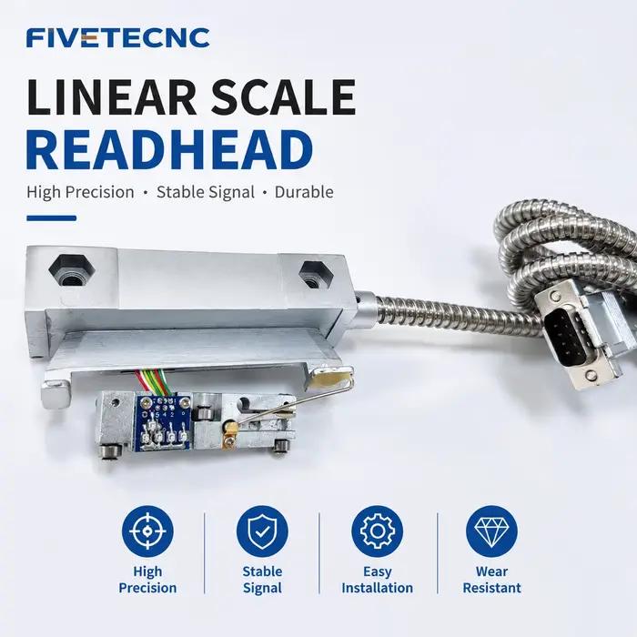 Capteur de position linéaire SNS NTS FTN JCXE de taille normale, tête de lecture 5 microns 1 µm, encodeur