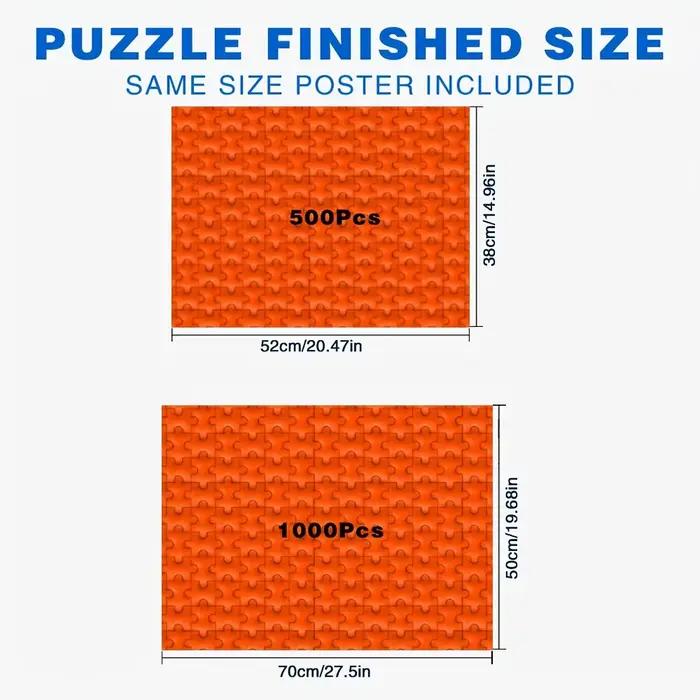 Puzzle pour adultes 500/1000/1200/2000 pièces, casse-tête stimulant avec images complexes, anti-stress, soirée de jeux en famille