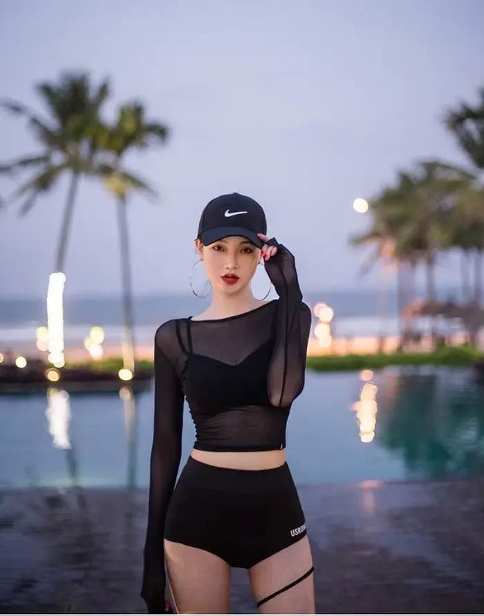 Maillot de bain trois pièces de Style coréen pour femmes