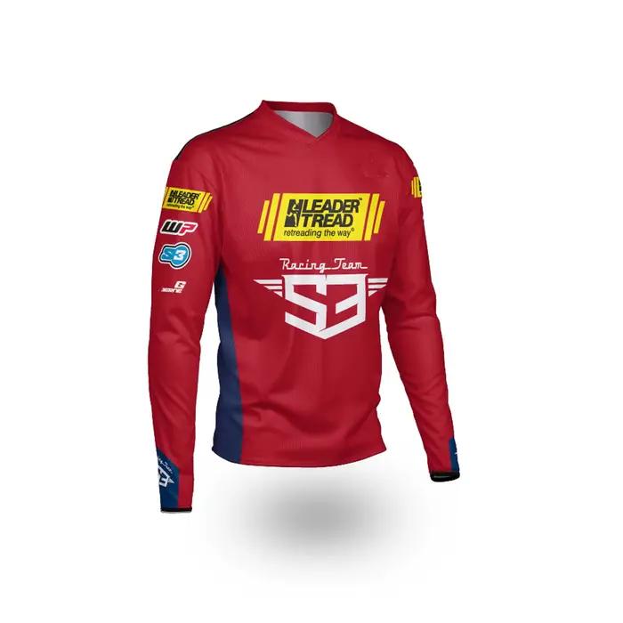 2025 S3 équipe Bmx moto enduro maillot de motocross vtt MX maillot de cyclisme vélo DH maillot vélo sport chemise descente maillot