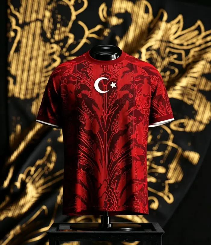 Maillot de supporter de football Turquie 2026, édition spéciale noir et rouge 26-27, léger, respirant, vêtements de sport, t-shirt d'été pour hommes