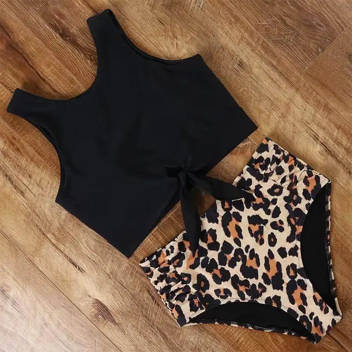 Taille haute maillot de bain Bikini 2021 Push Up maillots