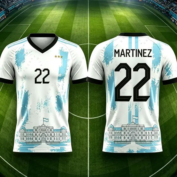 Maillot de football commémoratif des supporters argentyens 2026, maillot de foot Messi, t-shirt de sport d'été pour hommes, vêtements pour enfants, t-shirt pour femmes